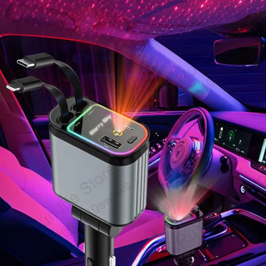 66W Fast Car Charger & Mobile Holder , Buy one get one
