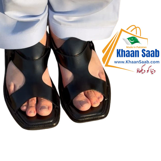 Zalmi Panjedari Chappal Black color__ یہ چپل بہت نرم ہلکا اور کافی مضبوط ہے
