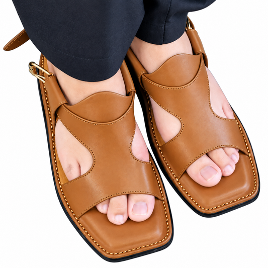 Zalmi Panjedari Chappal Yellow Matte color__ یہ چپل بہت نرم ہلکا اور کافی مضبوط ہے