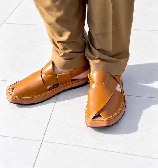 Captaan Mustard Chappal _ Free delivery Available in UAE 🇦🇪 Saudi Arabia 🇸🇦 Oman 🇴🇲